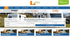 Desktop Screenshot of lehmann-wohnwagen.de